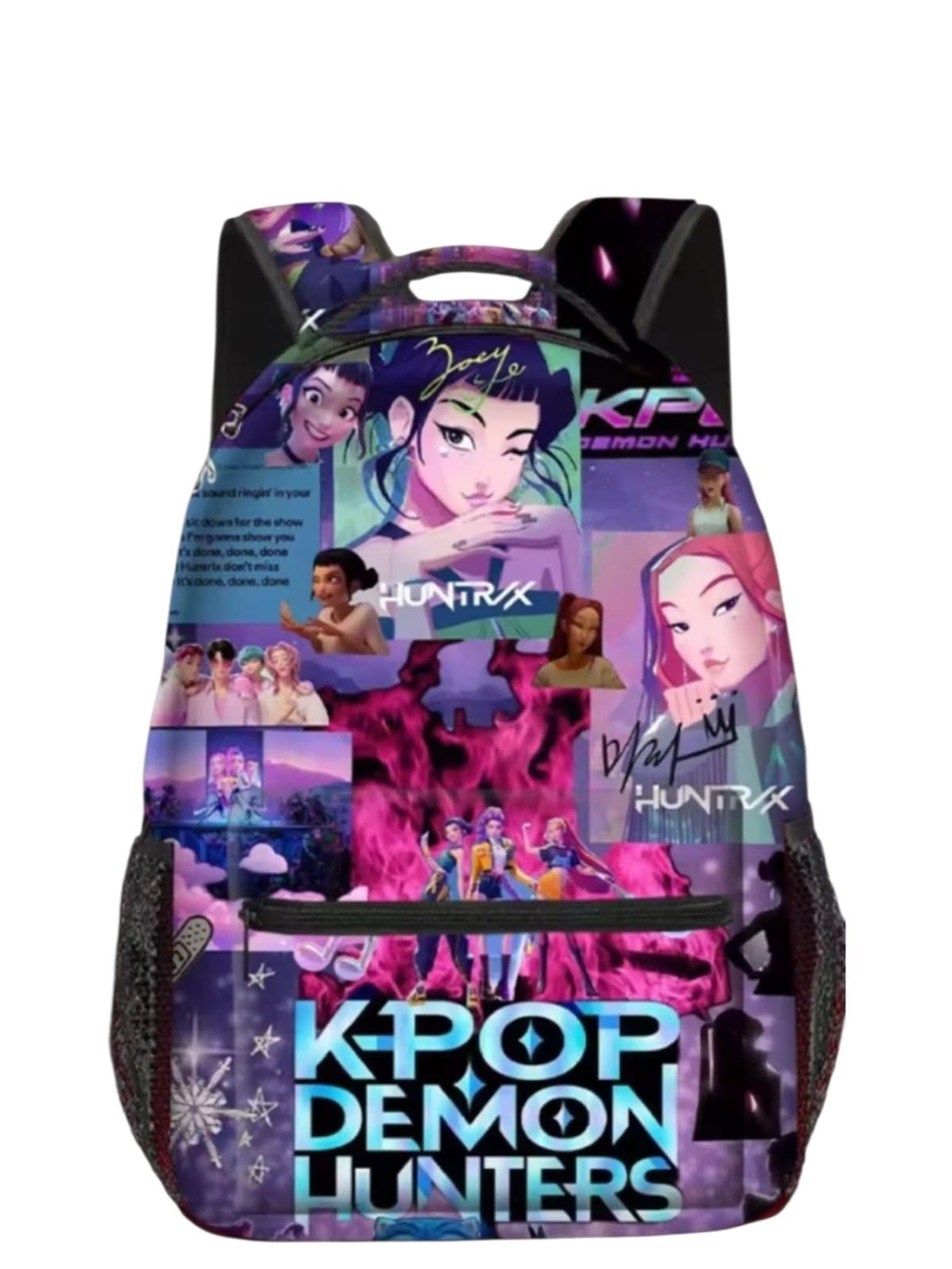 K-Pop Demon Hunters Purple Graphic Backpack